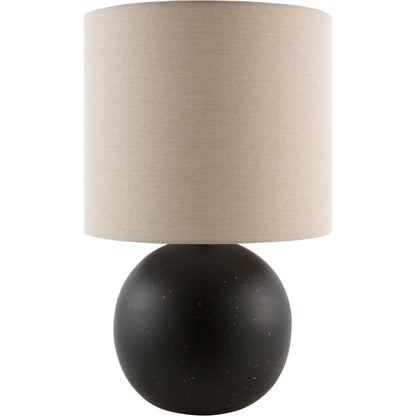 Vogel Accent Table Lamp by Livabliss in plated, glazed. Made from ceramic, linen, polyester, iron in a unique style.
