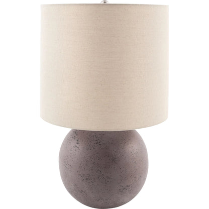 Vogel Accent Table Lamp by Livabliss in plated, glazed. Made from ceramic, linen, polyester, iron in a unique style.