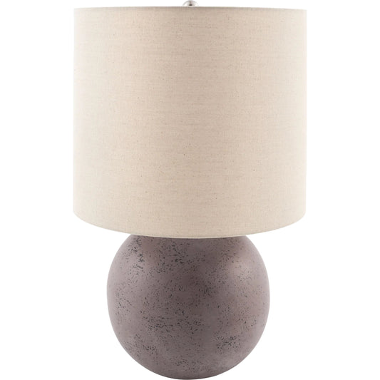 Vogel Accent Table Lamp by Livabliss in plated, glazed. Made from ceramic, linen, polyester, iron in a unique style.