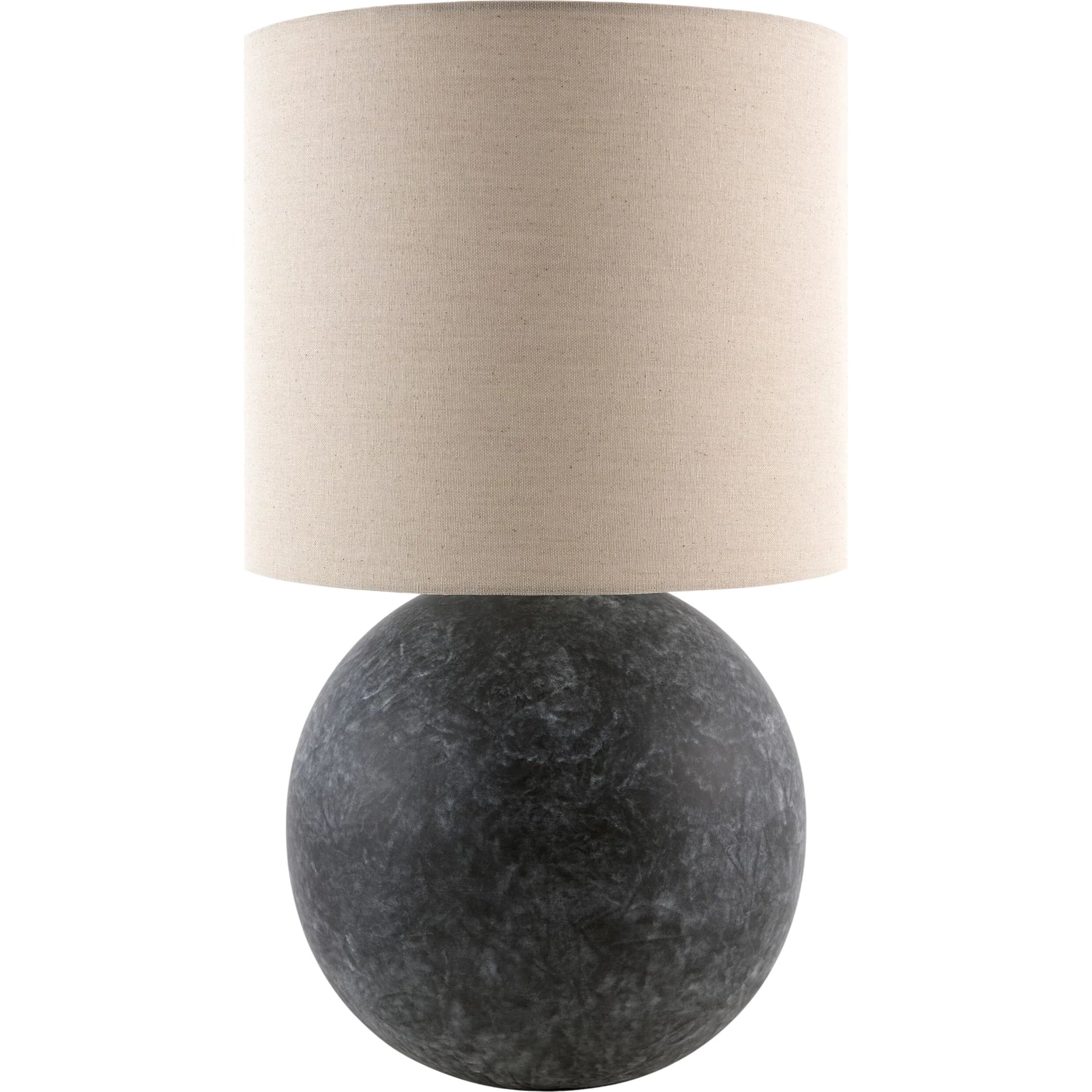 Vogel Accent Table Lamp by Livabliss in plated, glazed. Made from ceramic, linen, polyester, iron in a unique style.