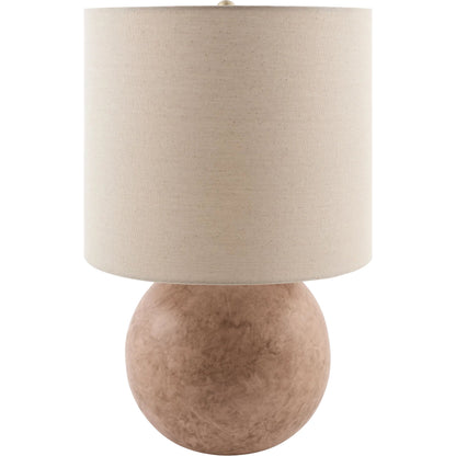 Vogel Accent Table Lamp by Livabliss in plated, glazed. Made from ceramic, linen, polyester, iron in a unique style.