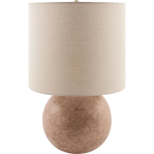 Vogel Accent Table Lamp by Livabliss in plated, glazed. Made from ceramic, linen, polyester, iron in a unique style.