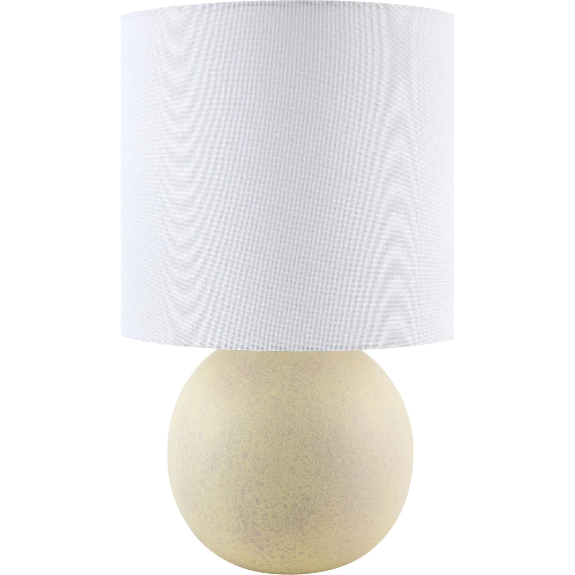 Vogel Accent Table Lamp by Livabliss in plated, glazed. Made from ceramic, linen, polyester, iron in a unique style.