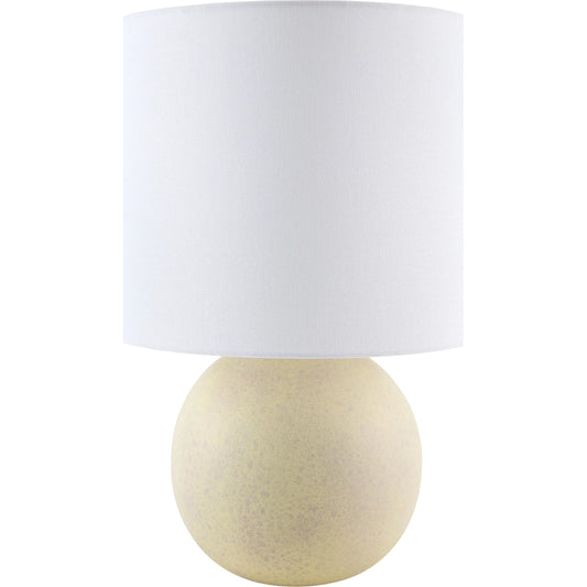 Vogel Accent Table Lamp by Livabliss in plated, glazed. Made from ceramic, linen, polyester, iron in a unique style.