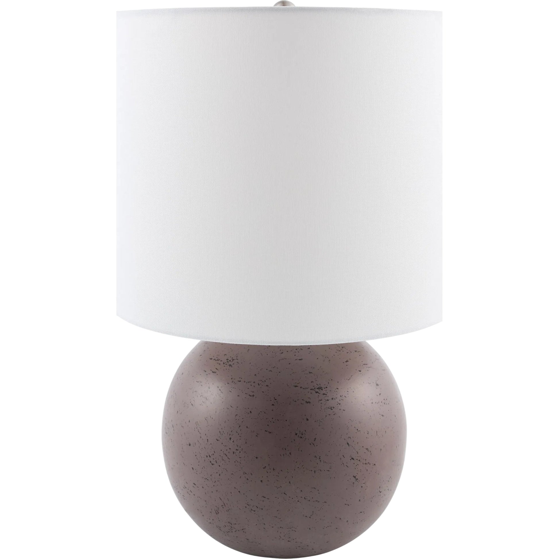 Vogel Accent Table Lamp by Livabliss in plated, glazed. Made from ceramic, linen, polyester, iron in a unique style.
