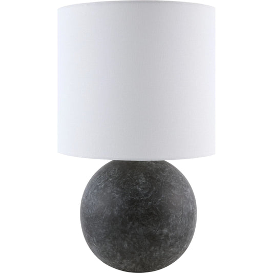 Vogel Accent Table Lamp by Livabliss in plated, glazed. Made from ceramic, linen, polyester, iron in a unique style.