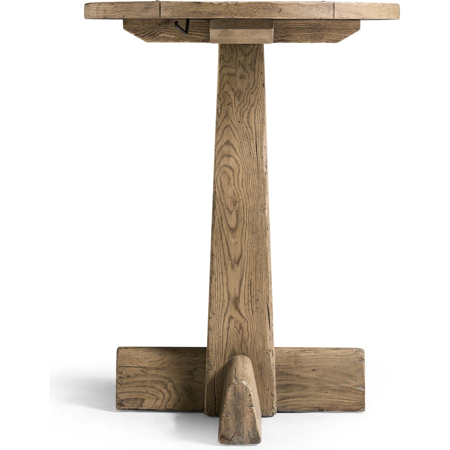 002 SI-2535713 | Additional Silo | Echo Canyon Round Bar Table by Jonathan Charles in faded oak. Made from main oak in a unique style.
