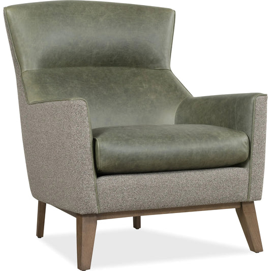 Camille Chair by Hooker Furniture in dark wood. Made from unique in a traditional style.