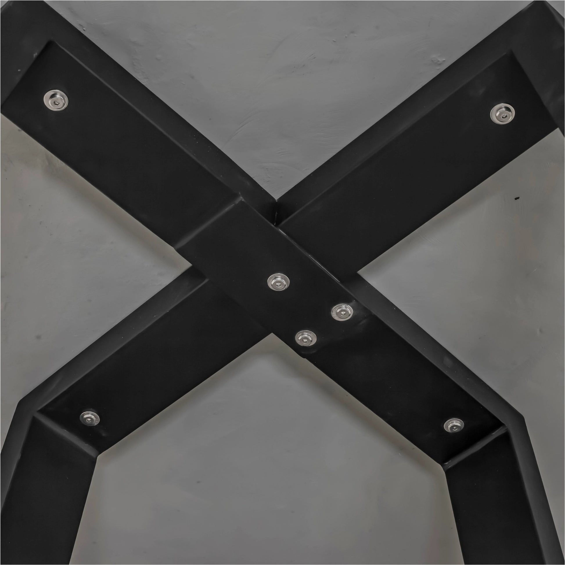 Vault Dining Table by Moe's Home Collection. Made from lightweight terazzo, iron base in a modern style.