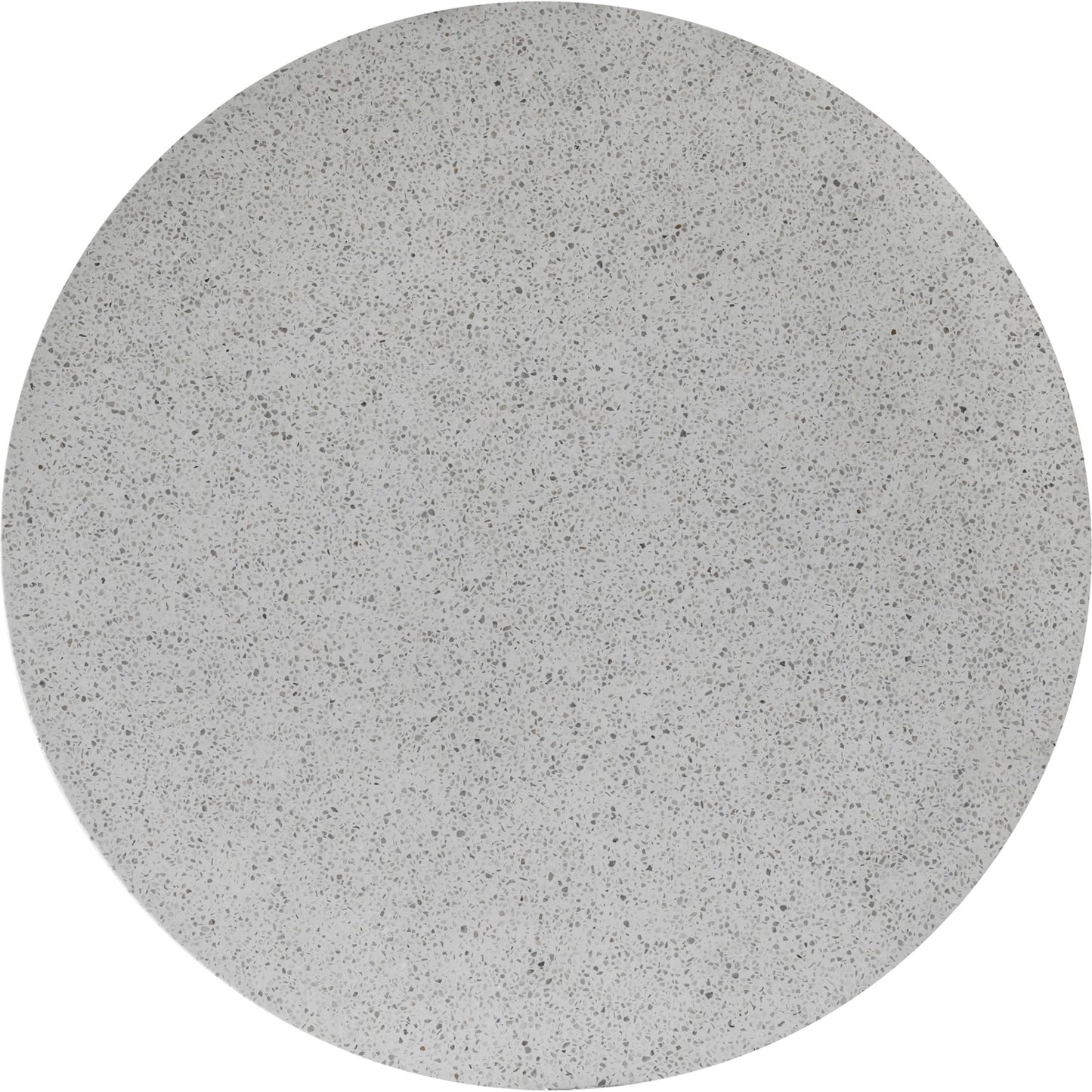 008 SI-2121990 | Additional Silo | Mono Dining Table by Moe's Home Collection in white. Made from white terrazzo top, concrete leg in a modern style.