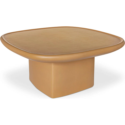 Manon Outdoor Coffee Table by Moe's Home Collection. Made from concrete, fiberglass in a unique style.