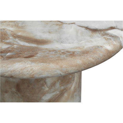 Frida Outdoor Side Table by Moe's Home Collection. Made from concrete, fiberglass in a modern style.