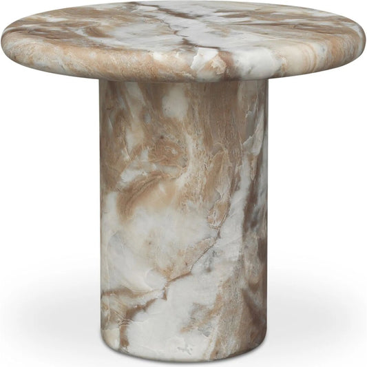 Frida Outdoor Side Table by Moe's Home Collection. Made from concrete, fiberglass in a unique style.