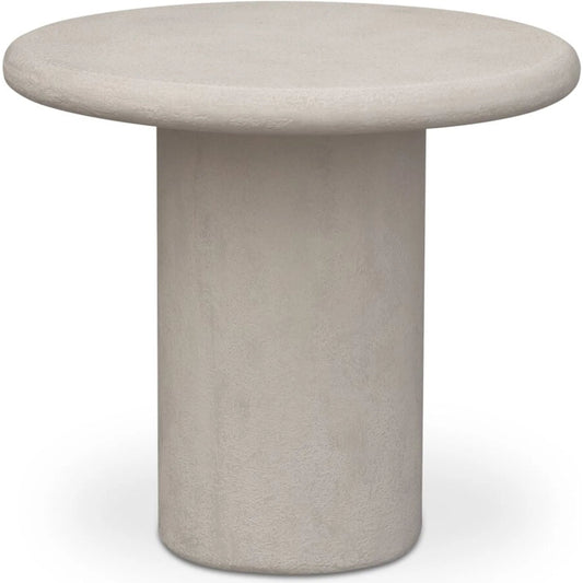 Frida Outdoor Side Table by Moe's Home Collection. Made from concrete, fiberglass in a unique style.