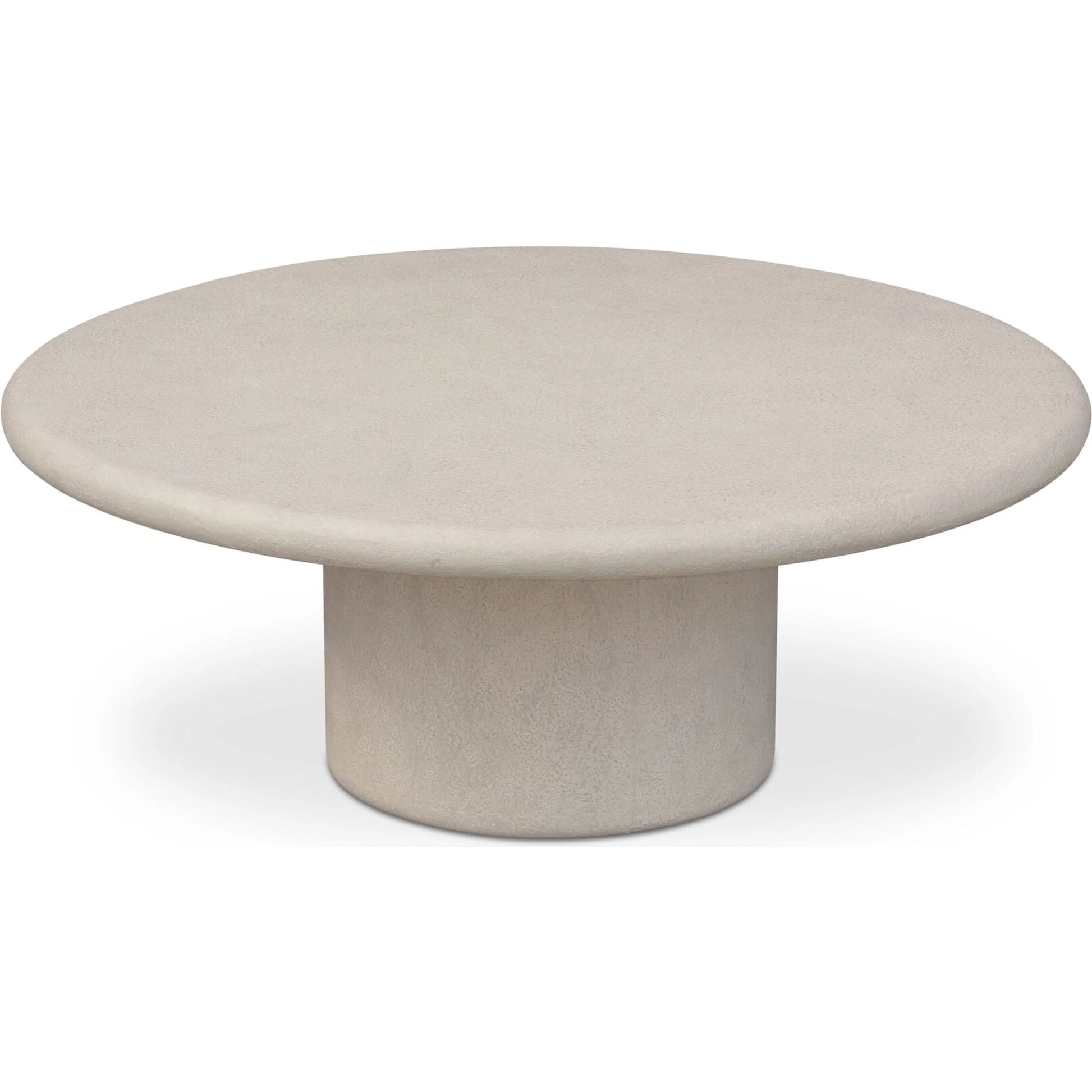 Frida Outdoor Table by Moe's Home Collection. Made from concrete, fiberglass in a modern style.
