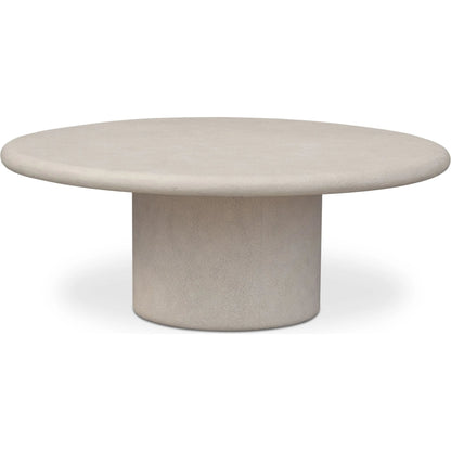 Frida Outdoor Table by Moe's Home Collection. Made from concrete, fiberglass in a modern style.