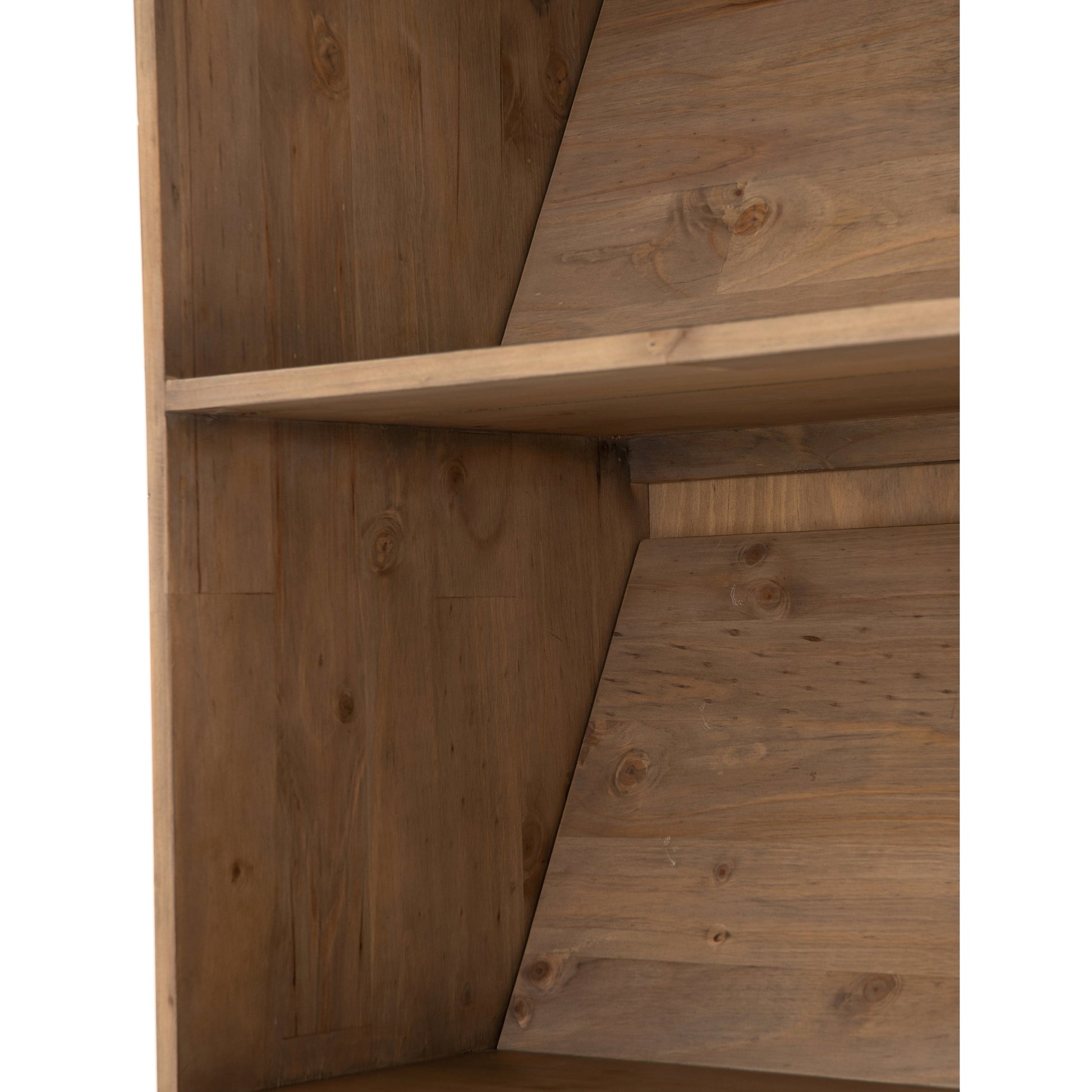 Bane Bookshelf by Four Hands in smoked pine, black iron. Made from solid pine, iron in a modern style.