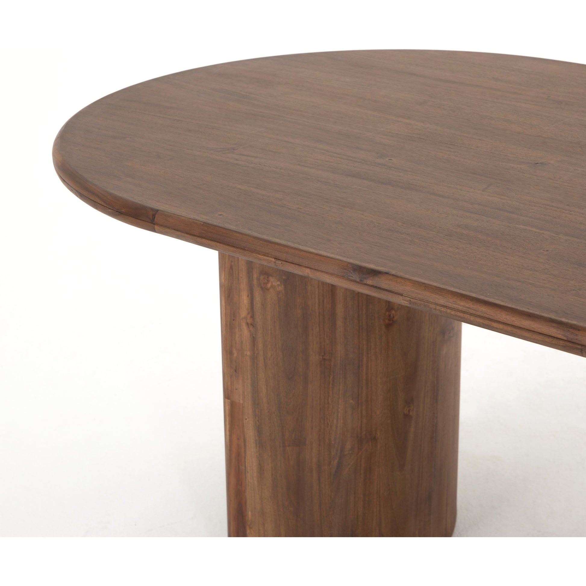 Paden Dining Table by Four Hands. Made from thin acacia veneer, solid acacia in a modern style.