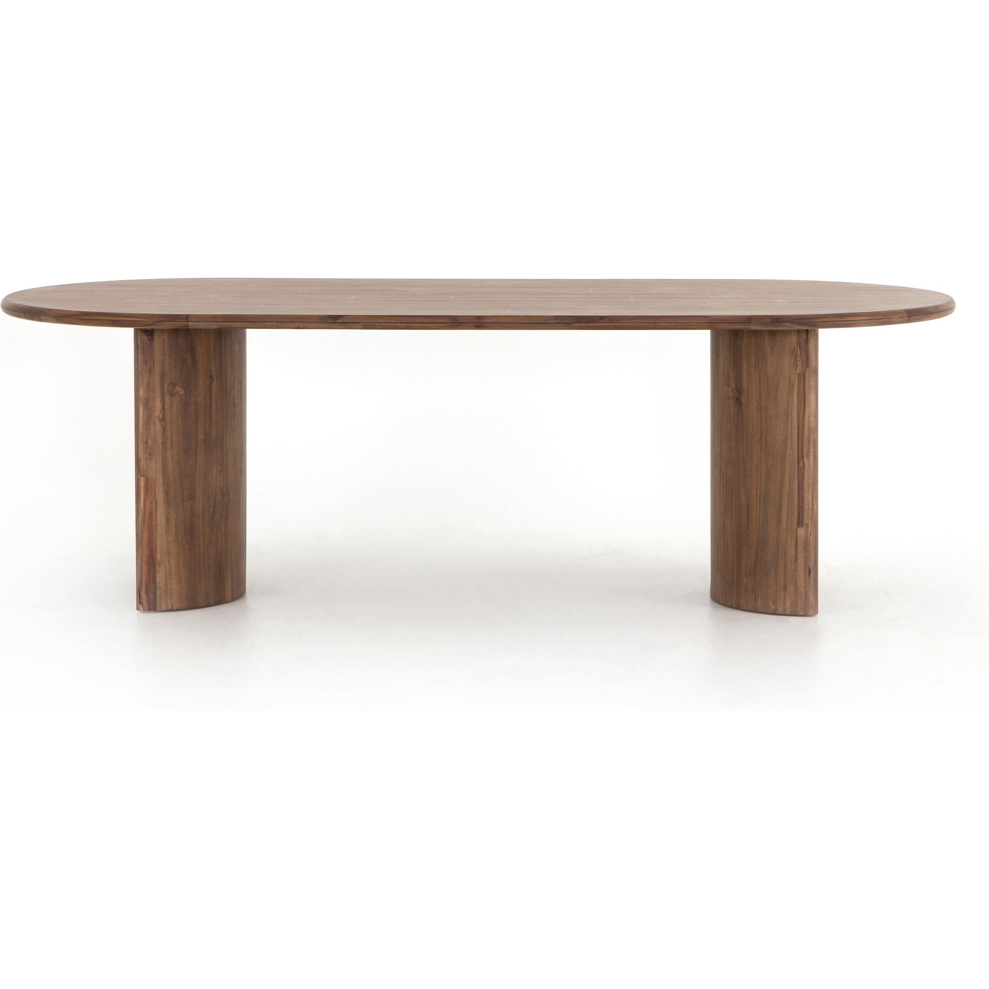 Paden Dining Table by Four Hands. Made from thin acacia veneer, solid acacia in a modern style.
