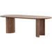 Paden Dining Table by Four Hands. Made from thin acacia veneer, solid acacia in a modern style.
