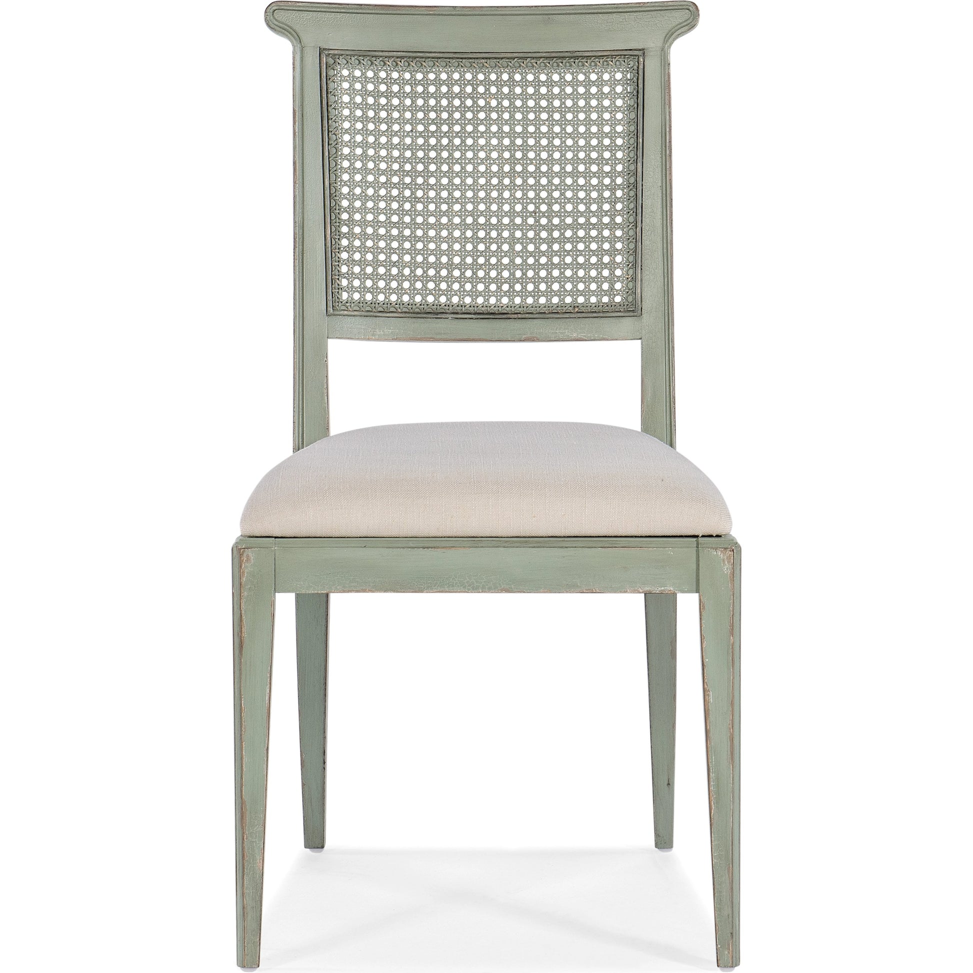 Charleston Upholstered Seat Side Chair (Set of 2) by Hooker Furniture in oyster. Made from fabric in a cottage & farmhouse style.