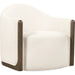 Cora Swivel Chair by Hooker Furniture in dark wood. Made from unique in a modern style.