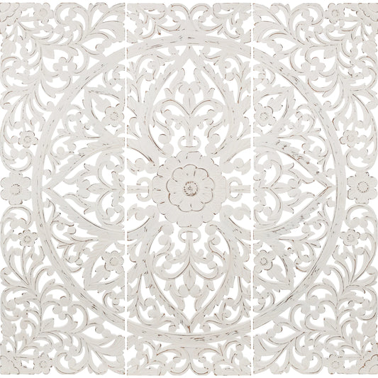 Vivaan - 24998 by Livabliss in white and washed. Made from manufactured wood in a unique style.