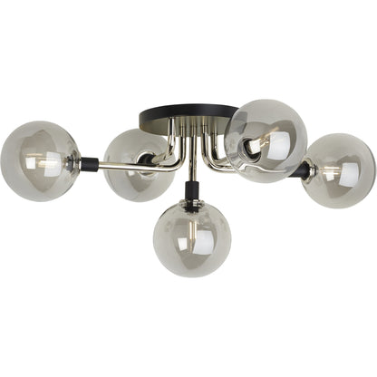 Viaggio Flush Mount by Tech Lighting. Made from metal in a modern style.