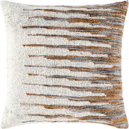 Vibe Pillow - 13670 by Livabliss in dark brown, brown. Made from 80% viscose, 20% cotton, 80% polyester in a eclectic & global style.
