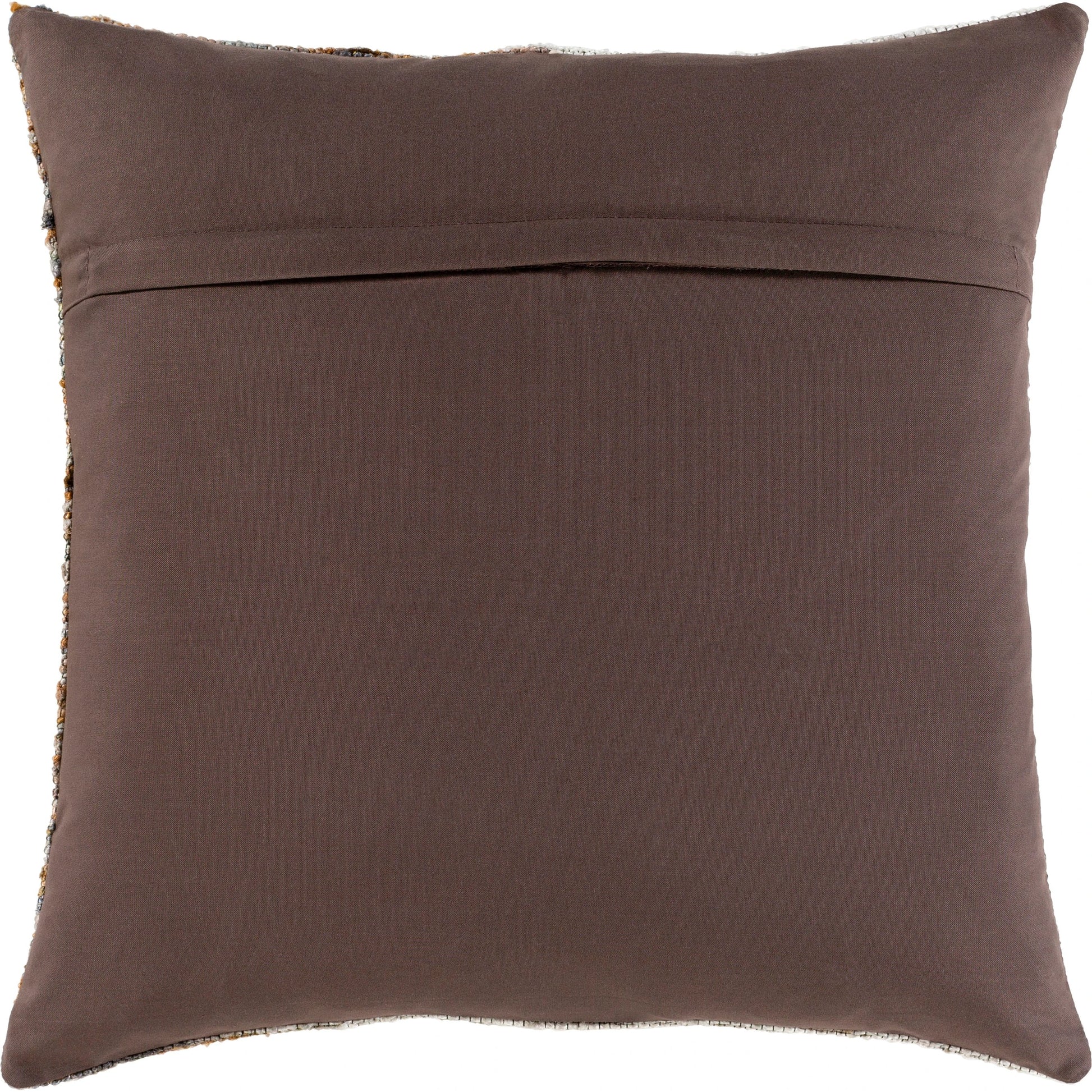 Vibe Pillow - 13670 by Livabliss in dark brown, brown. Made from 80% viscose, 20% cotton, 80% polyester in a eclectic & global style.