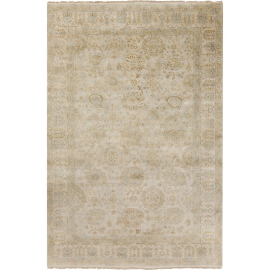 Victoria Rug - 12419 by Surya in light beige, beige, mustard, slate, wheat. Made from 100% new zealand wool in a unique style.