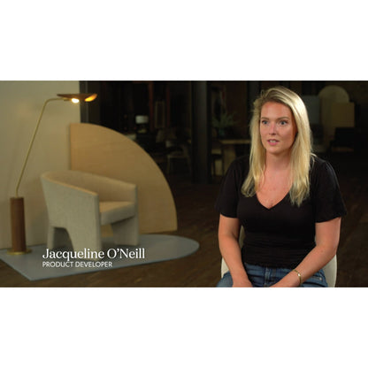 Astrid Double Pendant by Four Hands in dark brown leather, antique brass. Made from top grain leather, solid walnut, iron in a modern style.