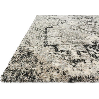 Viera VR-10 Rug by Loloi in gray, black. Made from unique in a eclectic & global style.