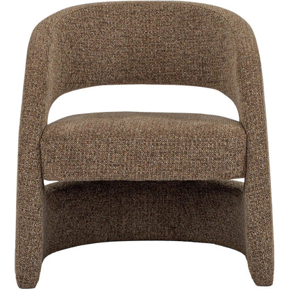 Virgo Club Chair by LH Imports. Made from polyester, foam in a unique style.