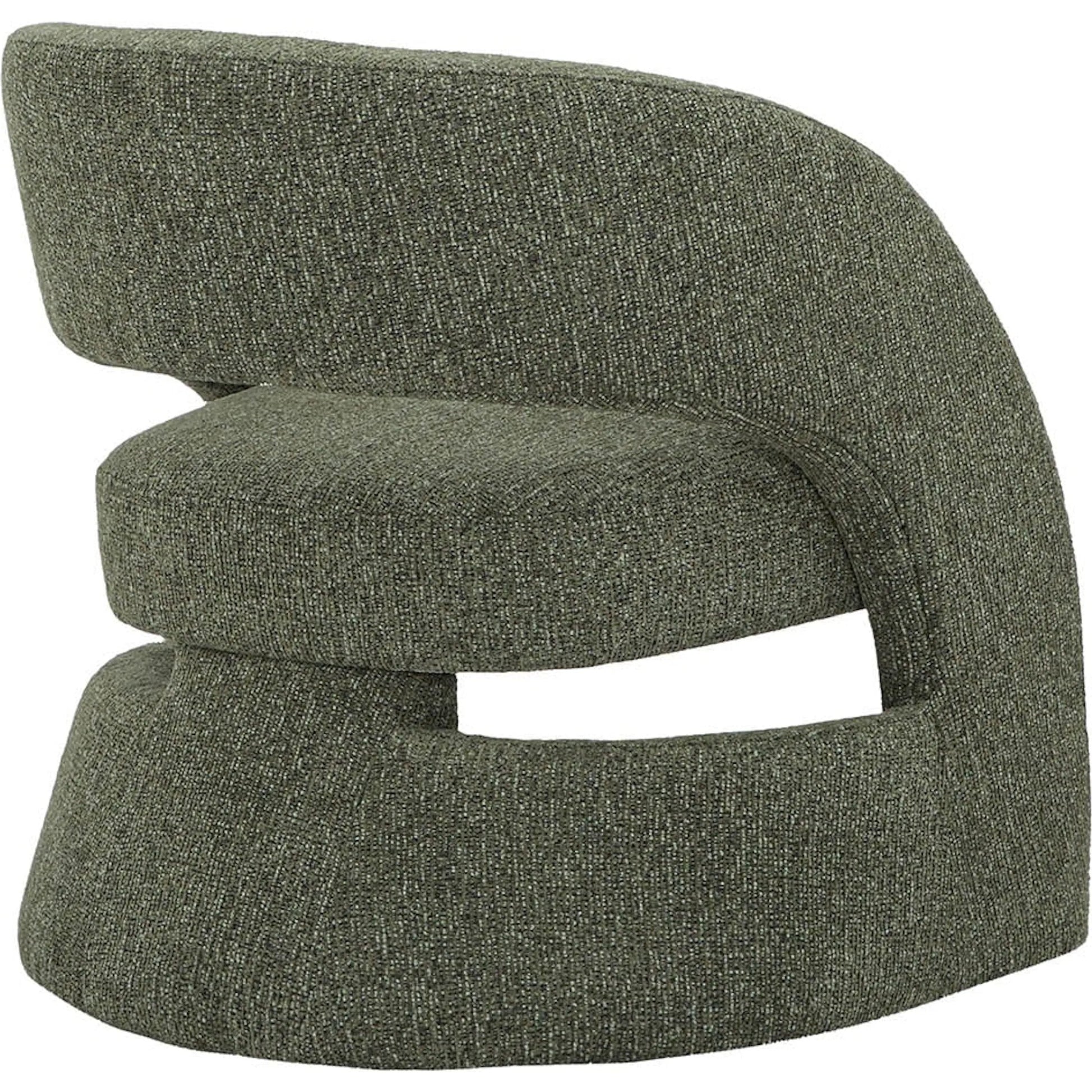 Virgo Club Chair by LH Imports. Made from polyester, foam in a unique style.