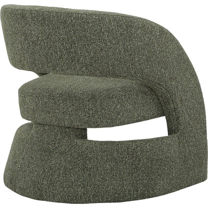 Virgo Club Chair by LH Imports. Made from polyester, foam in a unique style.