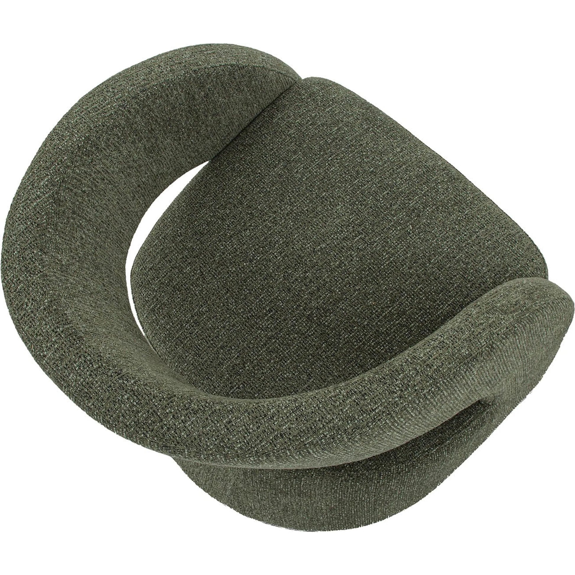 Virgo Club Chair by LH Imports. Made from polyester, foam in a unique style.