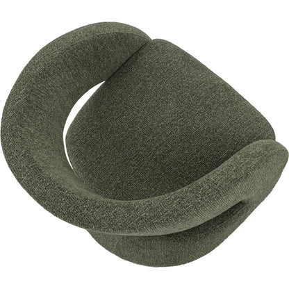 Virgo Club Chair by LH Imports. Made from polyester, foam in a unique style.