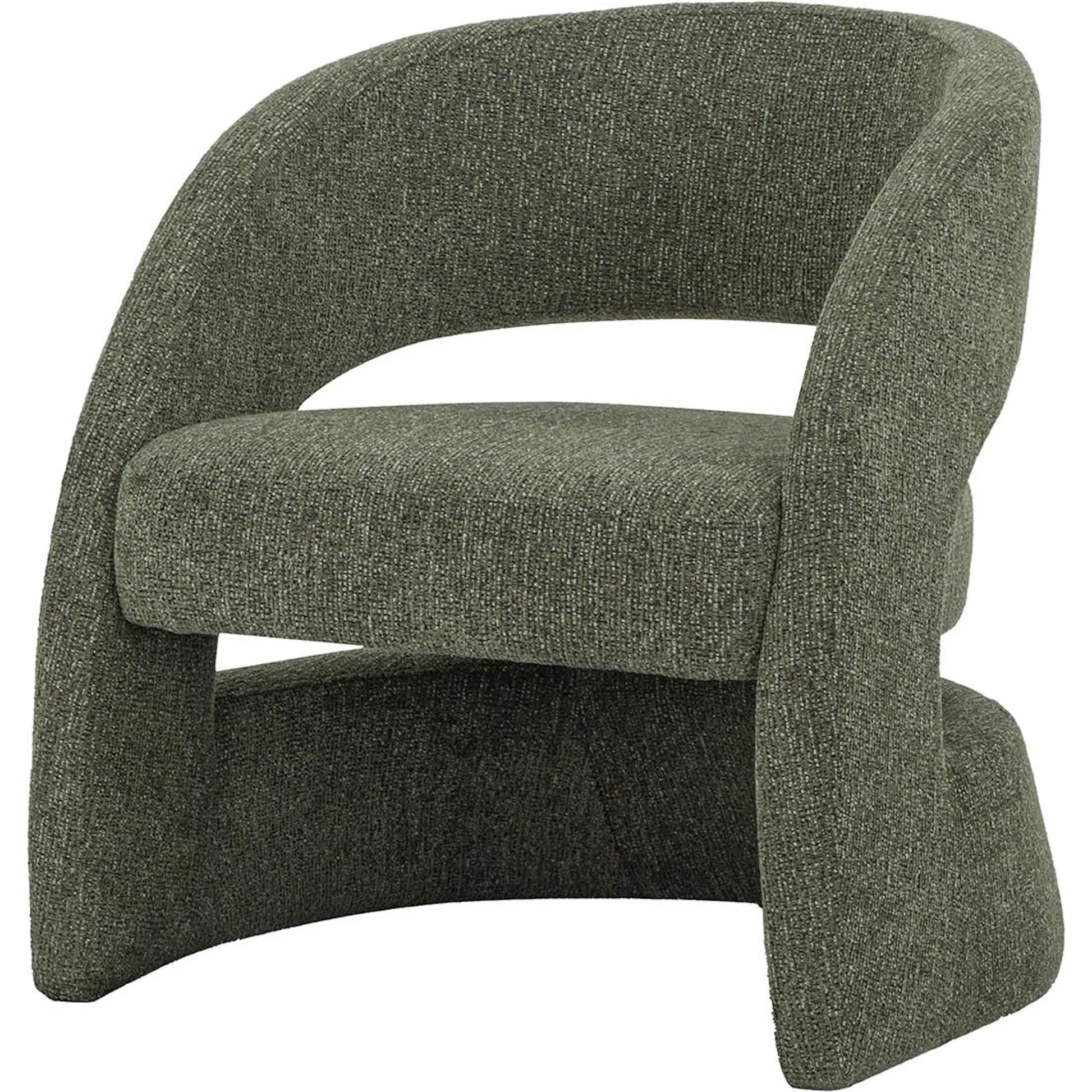 Virgo Club Chair by LH Imports. Made from polyester, foam in a unique style.