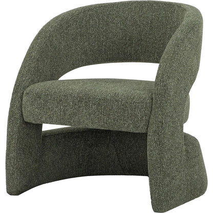 Virgo Club Chair by LH Imports. Made from polyester, foam in a unique style.