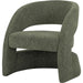 Virgo Club Chair by LH Imports. Made from polyester, foam in a unique style.