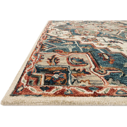 Victoria VK-16 Rug by Loloi. Made from 100% wool in a traditional style.