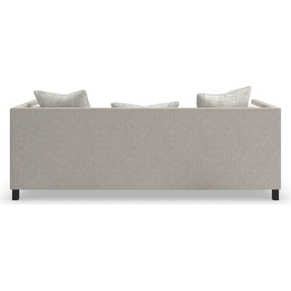Tuxedo Sofa by Caracole in brushed deep bronze. Made from unique in a unique style.