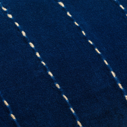 Velvet Kantha Pillow - 32050 by Surya. Made from front: 100% cotton velvet, back: 100% cotton velvet in a modern style.