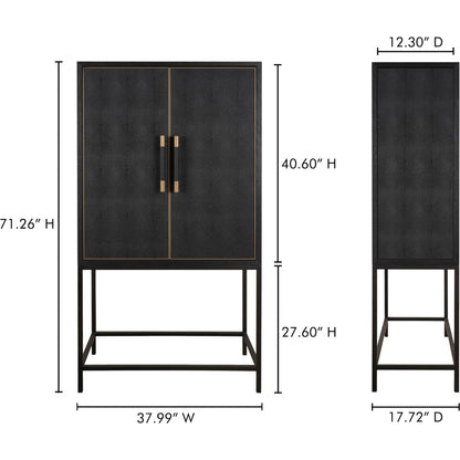 Mako Bar Cabinet by Moe's Home Collection. Made from unique in a modern style.
