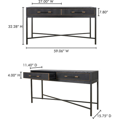 Mako Console Table by Moe's Home Collection. Made from unique in a modern style.