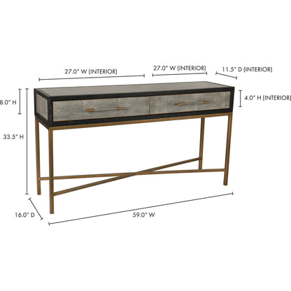 Mako Console Table by Moe's Home Collection. Made from unique in a modern style.