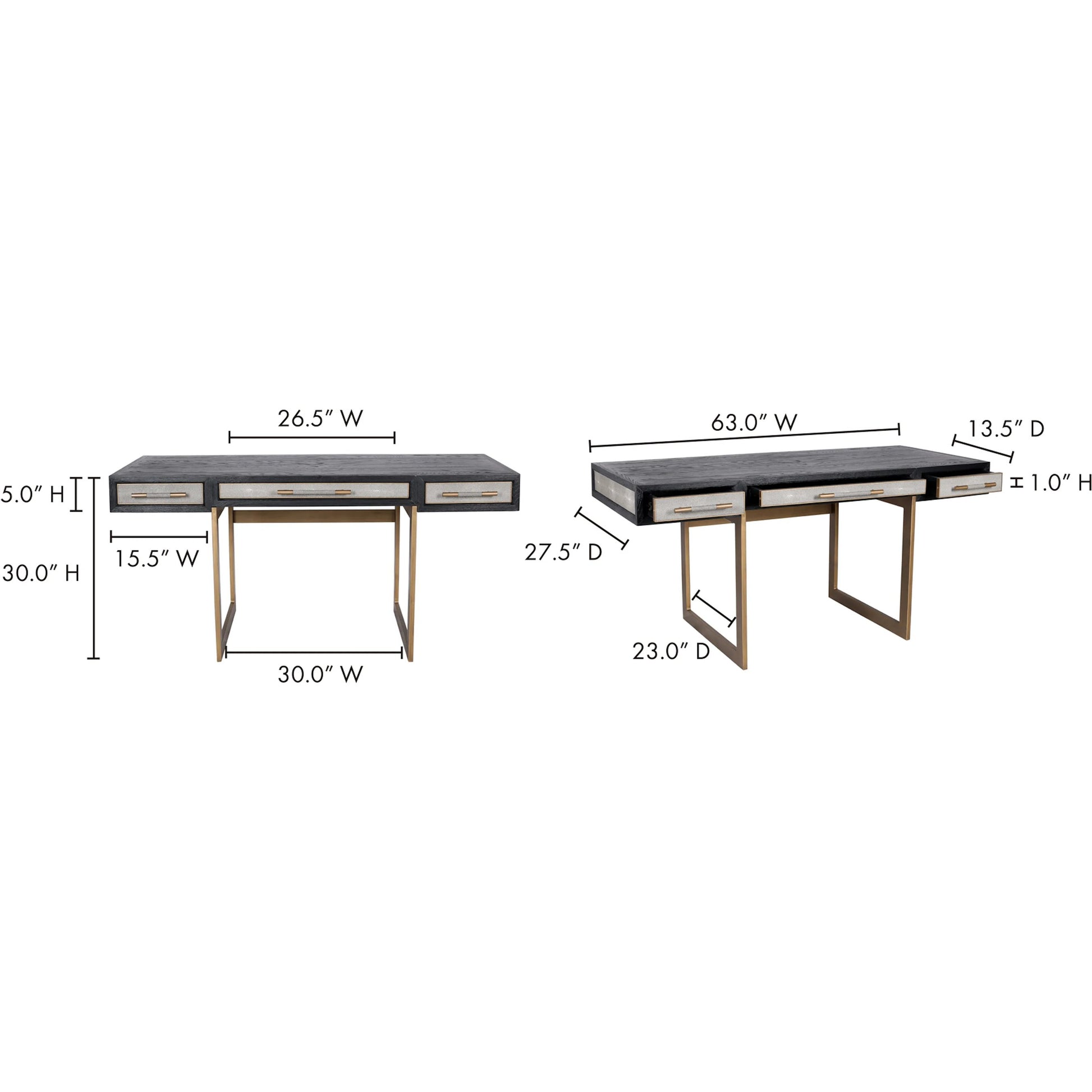 Mako Desk by Moe's Home Collection. Made from unique in a modern style.