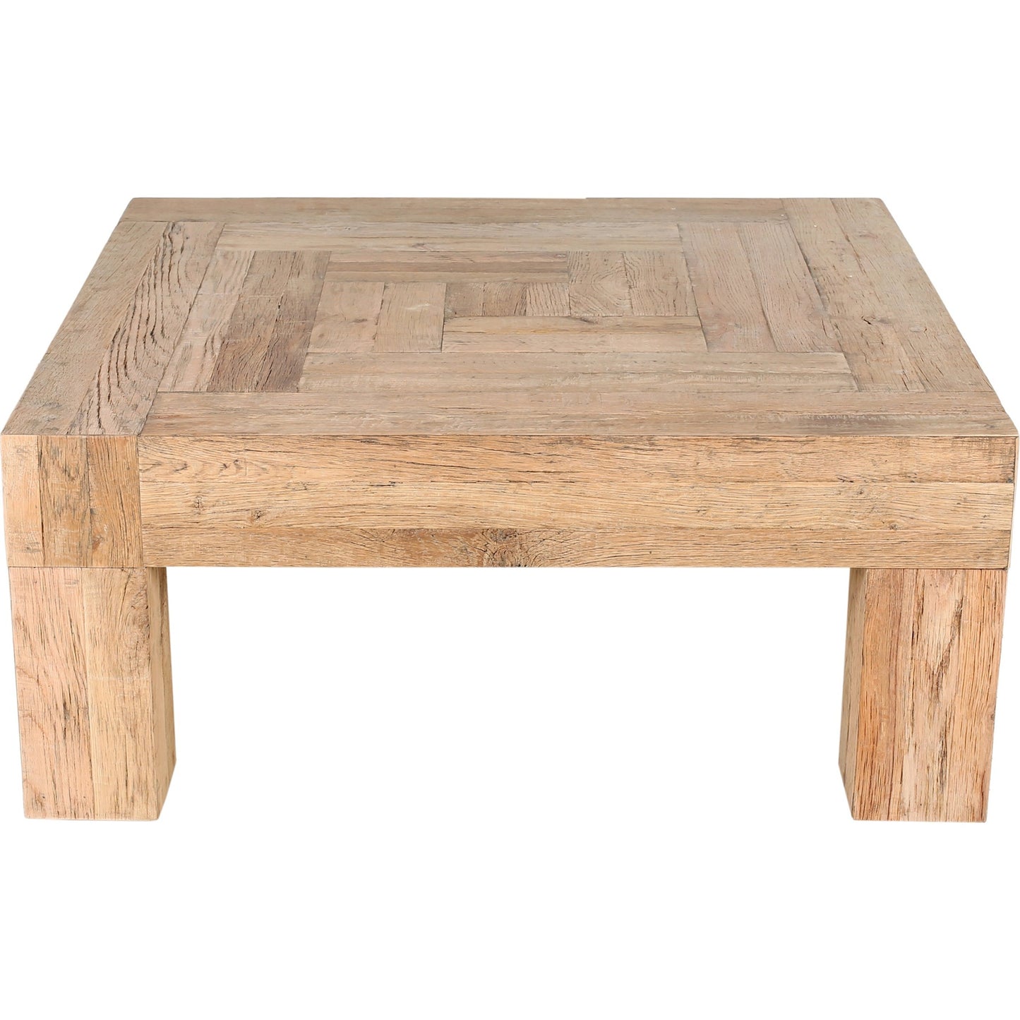 001 SI-1771687 | Additional Silo | Evander Table Aged Oak by Moe's Home Collection in natural. Made from solid reclaimed oak frame, oak veneer over plywood in a rustic style.