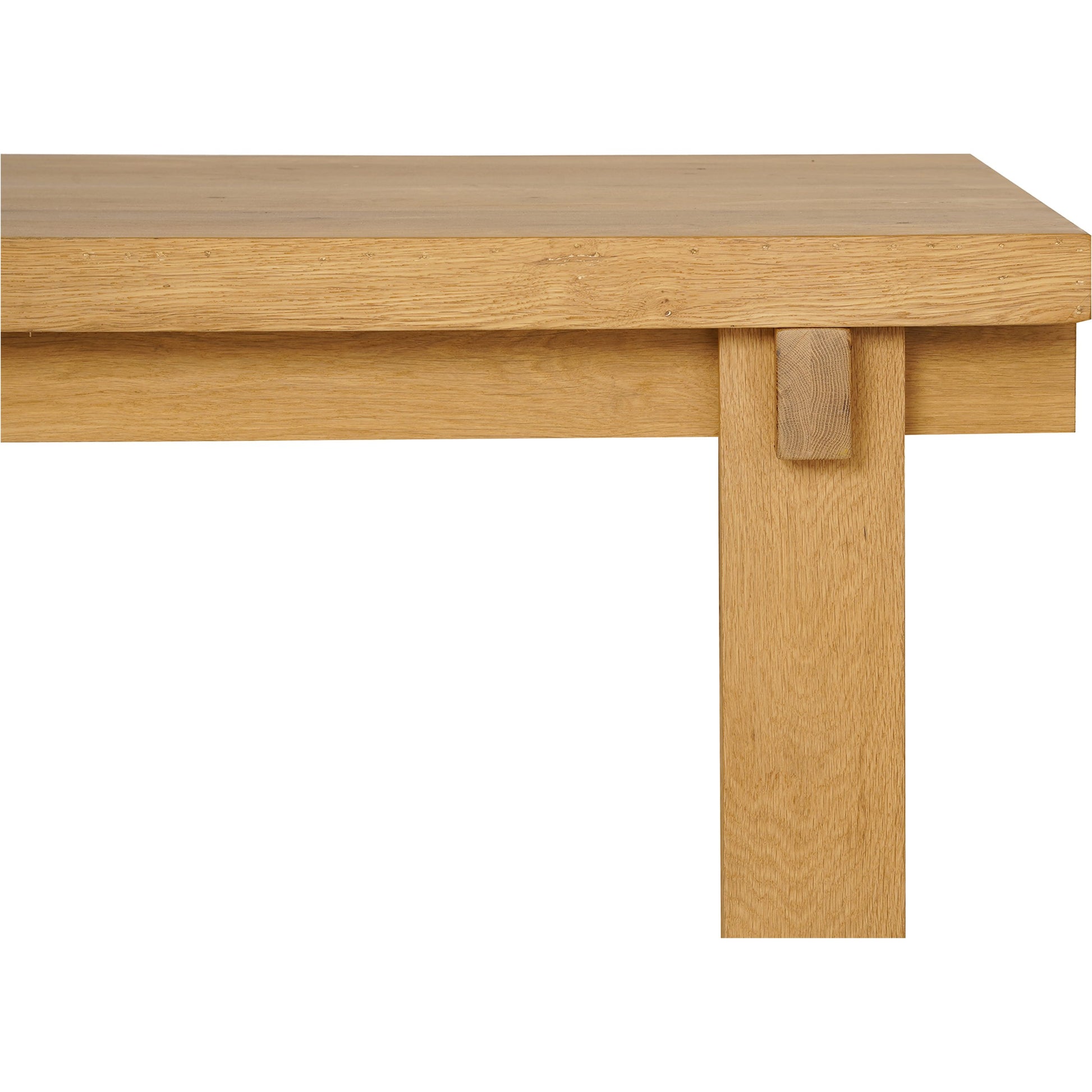 August Counter Table by Moe's Home Collection in natural. Made from solid oak frame, plywood top support in a modern style.